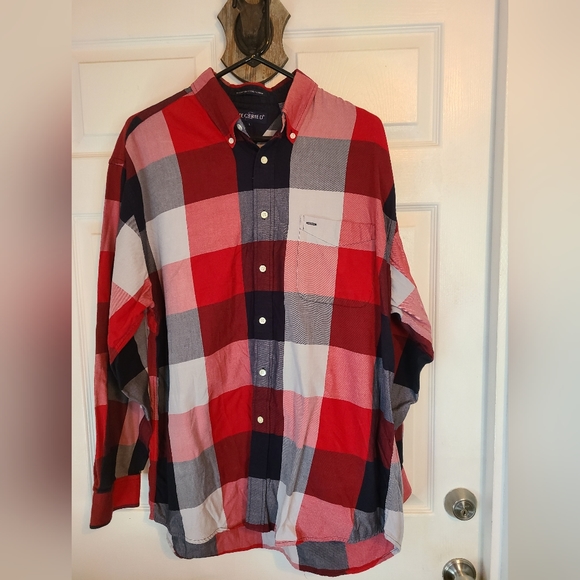 Siegfried Men's Plaid Long Sleeve Casual Shirt,  Size: Large - Picture 2 of 10